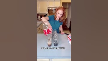 Coke Floats For My 10 Kids 😁🙃🥳 #shorts