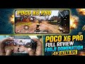 poco X6 pro testing high graphics 4k ultra FPS|handcam poco X6 pro full review  
