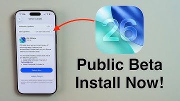 How to Update to iOS 26 Public Beta!! (More Stable and Reliable!)