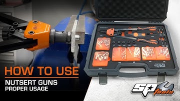 NUTSERTS - What not to do with nutsets - SP TOOLS