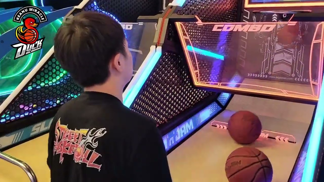 RANK 1!!! Slam N Jam Ultra Basketball arcade 1596pts on Timezone Supermall Karawaci