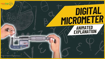 How to use Digital Micrometer? Animated Explanation #Learnengg #Engineering #fitter