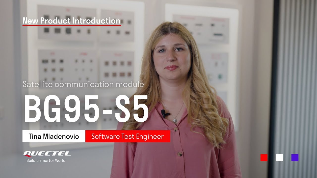 New Product Introduction: BG95-S5 satellite communication module - YouTube