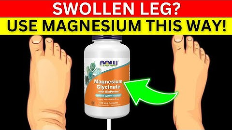 SENIOREN! Gebruik magnesium zoals dit om gezwollen benen te elimineren