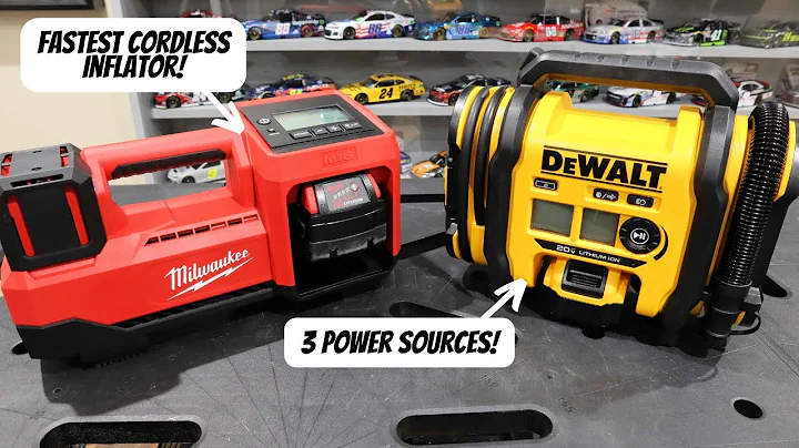 Milwaukee M18 Inflator 2848-20 vs Dewalt 20v Tire Inflator DCC020IB