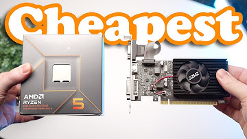 DEATH of the Cheap Graphics Card: Cheapest GPU vs APU