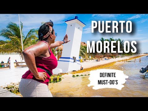 The PERFECT Day in PUERTO MORELOS even with Sargazo (Sargassum)  | MEXICO TRAVEL 2020 Vlog