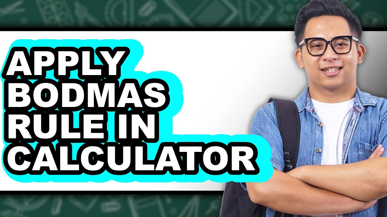 How to Apply Bodmas Rule in Calculator - Full Guide - YouTube