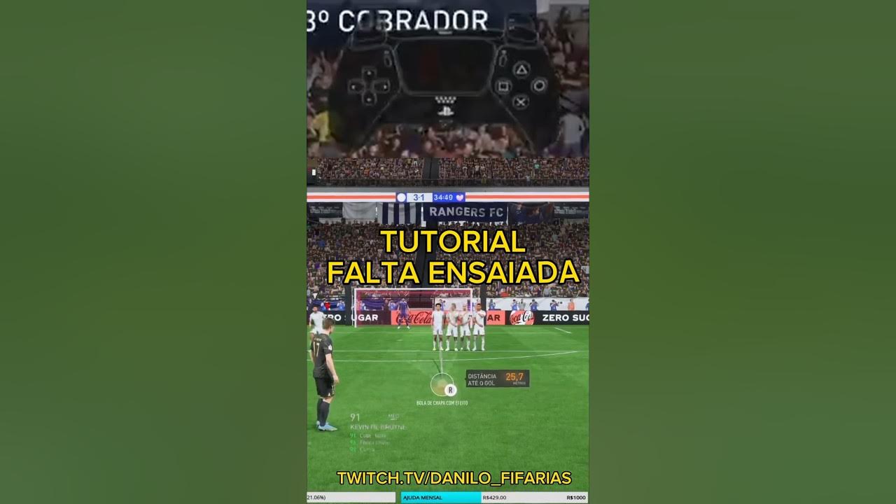 Aprenda a cobrar faltas no #FIFA23 #fifa #fifaultimateteam