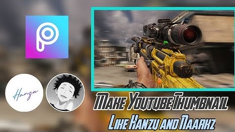 How To Make COD Mobile Thumbnails Like Hanzu And Naarkz on Android