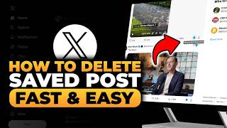 How To Delete Saved Post in X Twitter (𝟮𝟬𝟮𝟲) | 100% WORKS | NO Yapping, To The Point! | FAST &amp; EASY