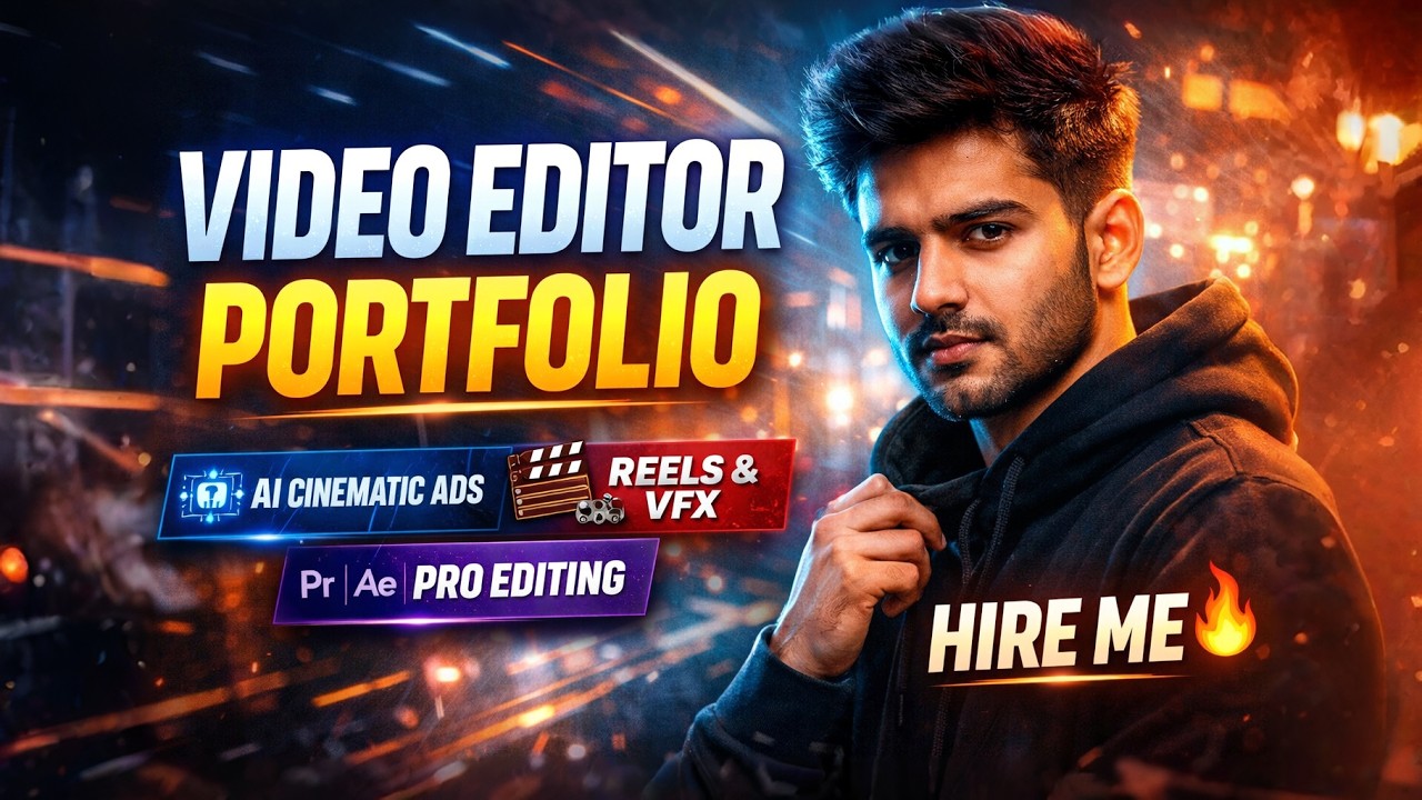 Video Editing Portfolio Reels & Cinematic Edits