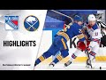 Rangers @ Sabres 4/3/2021 | NHL Highlights