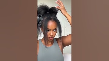I love doing different hairstyles on my natural hair #oqhair #naturalhairstyles #naturalhair #afro