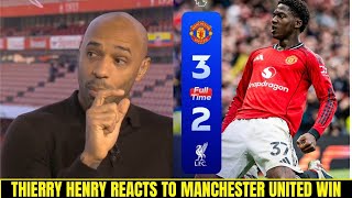 THIERRY HENRY STUNNED!  PRAISES MICHAEL CARRICK AFTER MANCHESTER UNITED’S 3-2 WIN OVER LIVERPOOL!