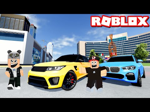 Range Rover ve Bmw Jeep Arabalar ile Kapıştık!! - Panda ile Roblox Driving Empire