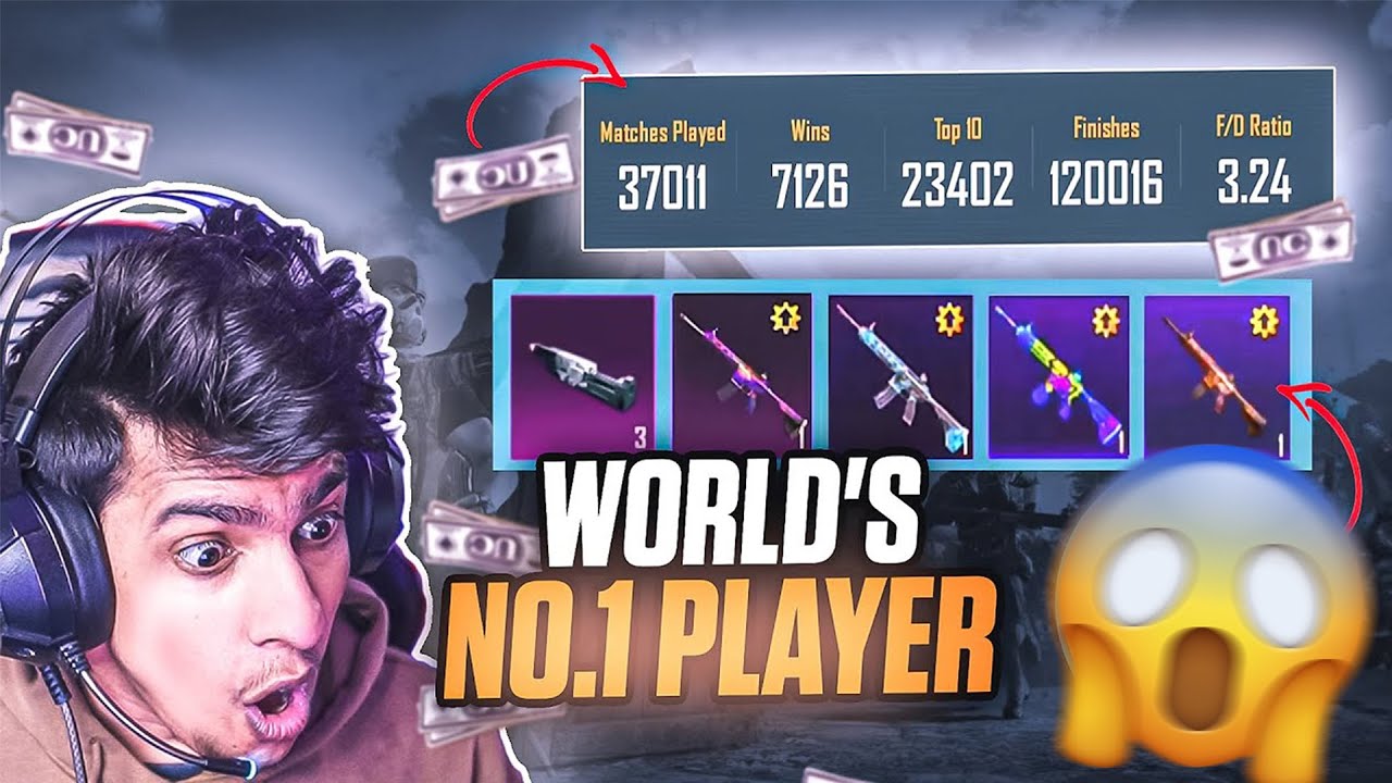 😱 TOP 5 WORLD RECORD IN PUBG MOBILE – PART 3 | WORLD'S NO. 1 PLAYER IN BGMI/PUBG MOBILE