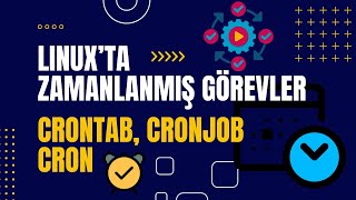 10 - Linux’ta Zamanlanmış Tasklar Nasıl Oluşturulur? cron servisi, crontab komutları ve cronjob