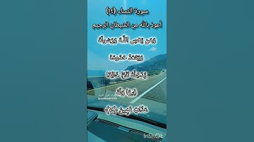 سورة النساء الآية ١٤