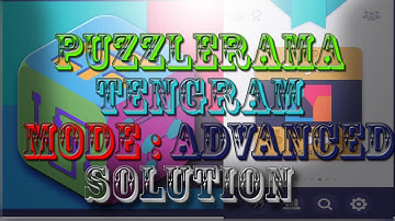 Puzzlerama Android Game-play (Tengram Advanced Level 21-40)