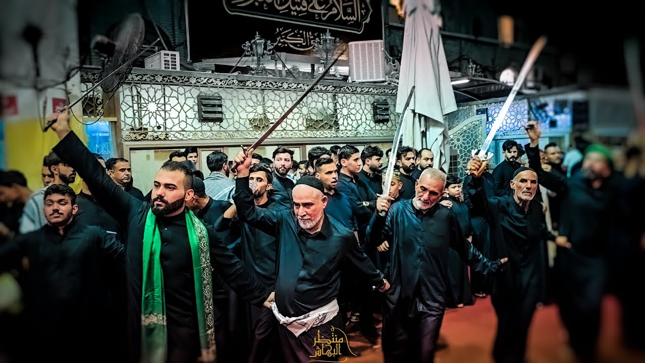 مشق موكب شباب علي الاكبر النجف الاشرف الخامس من محرم ١٤٤٦ه ..