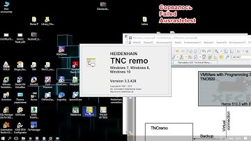Heidenhain [desktop]. Connection TNCremo to Programming Station 620 for backuping