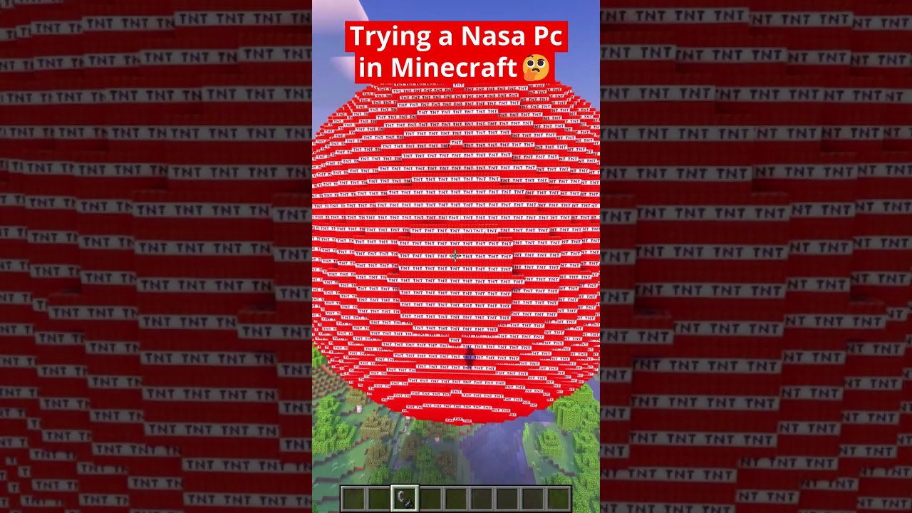 Trying a Nasa PC in Minecraft?🤔 