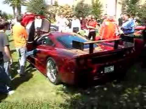 Twin Turbo Saleen S7 start up