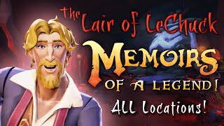 All Memoir Spots for The Lair of LeChuck (Memoirs of a Legend, Vol. III) | Sea of Thieves