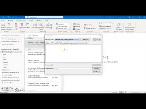 Créer et utiliser un modèle de message sur Outlook