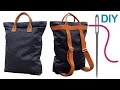 DIY Rucksack / Tasche nähen für Anfänger – DIY Rucksack Tasche "Edith"