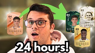 What can you achieve in just 24 hours in EA FC24 without any MONEY