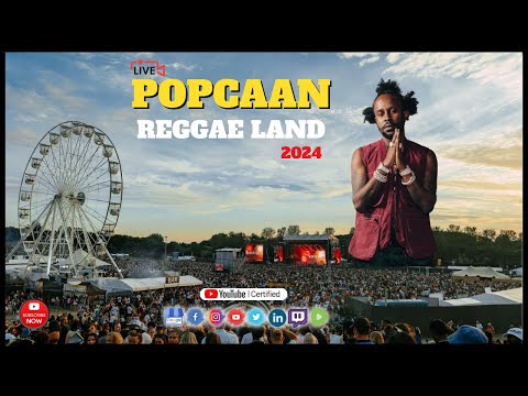 Official YouTube Live Dancehall Music: Popcaan at Reggae Land Festival 2024