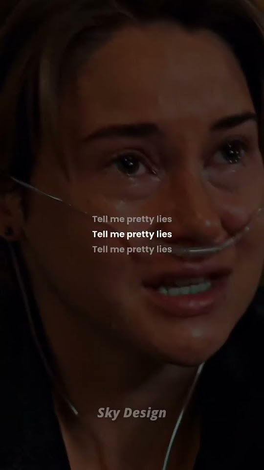tell me pretty lies 🖤fyp music idfc lyrics blackbear skydesign1 YouTube