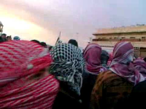 حلب الباب تشييع الشهيد عبد القادر محمد جمال 8 2 2012 ج4