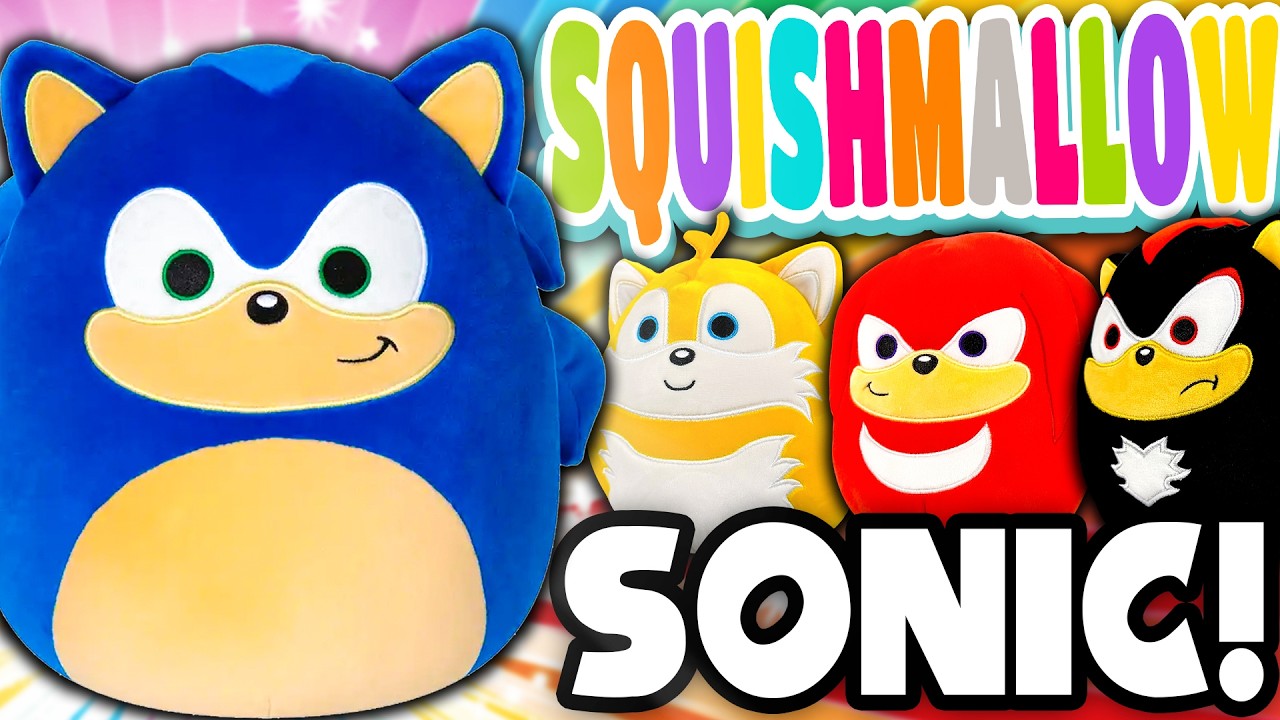 Squishmallow Sonic! - Sonic and Friends