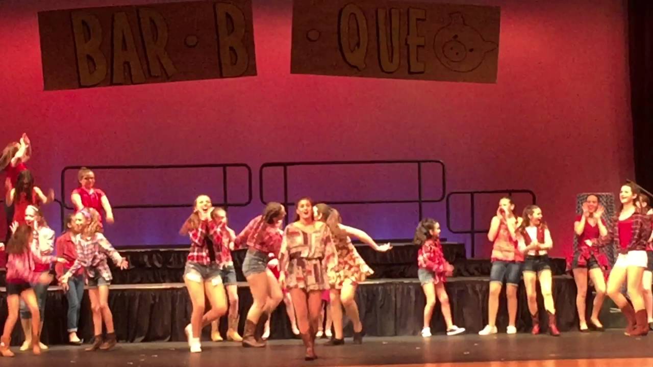 Emerson singing "Let's Hear It For The Boy" as Rusty in Footloose YouTube