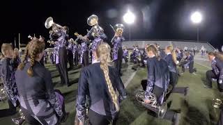 Crimson Regiment 2025 Eschellations - First Baritone Footage w/ vocal captions