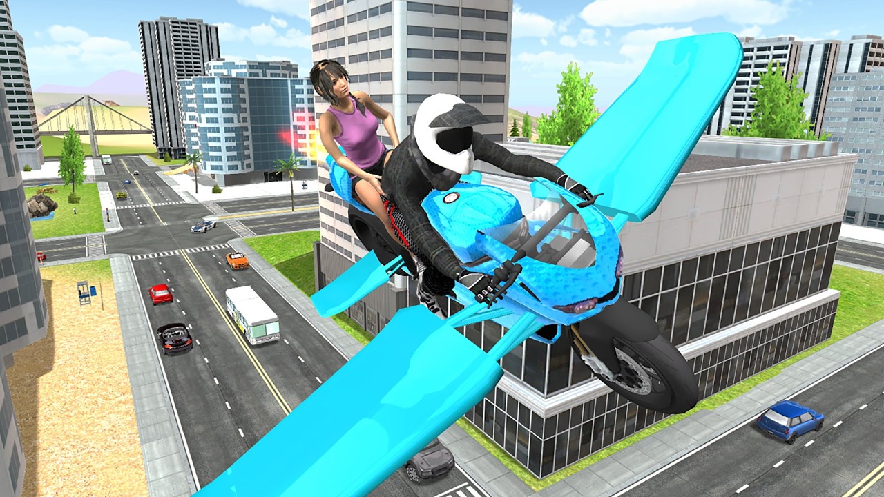Flying Motorbike Simulator 7