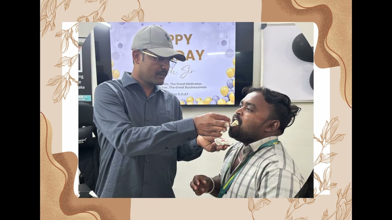 Celebrating Our CEO’s Birthday 🎉 | Navabharatha Sustainable Organization for Consistency