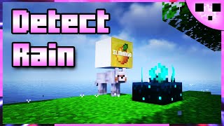 Minecraft Vanilla Rain Detecting Wealth