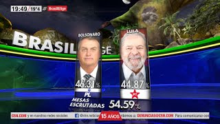 ELECCIONES en BRASIL: MÁS de la MITAD de las MESAS ESCRUTADAS