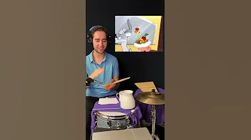 Looney Tunes Sound Effects On Drums 