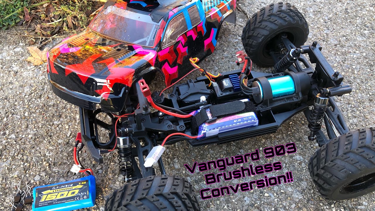 Easiest and Cheapest Brushless Upgrades for the Haiboxing Vanguard 903 112 RC Truck YouTube