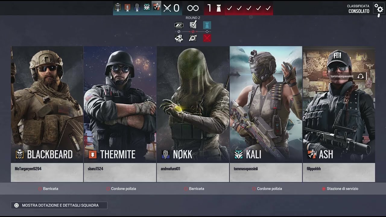 Tom Clancy's Rainbow Six Siege Competitive match 2026