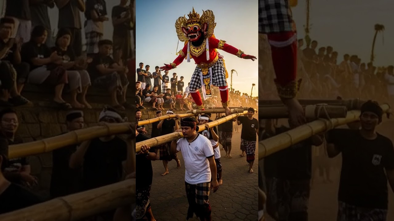 Bali Destroys Demons Before New Year 👹✨ 