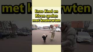 Enzo En Riven Spelen Met Knalerwten!