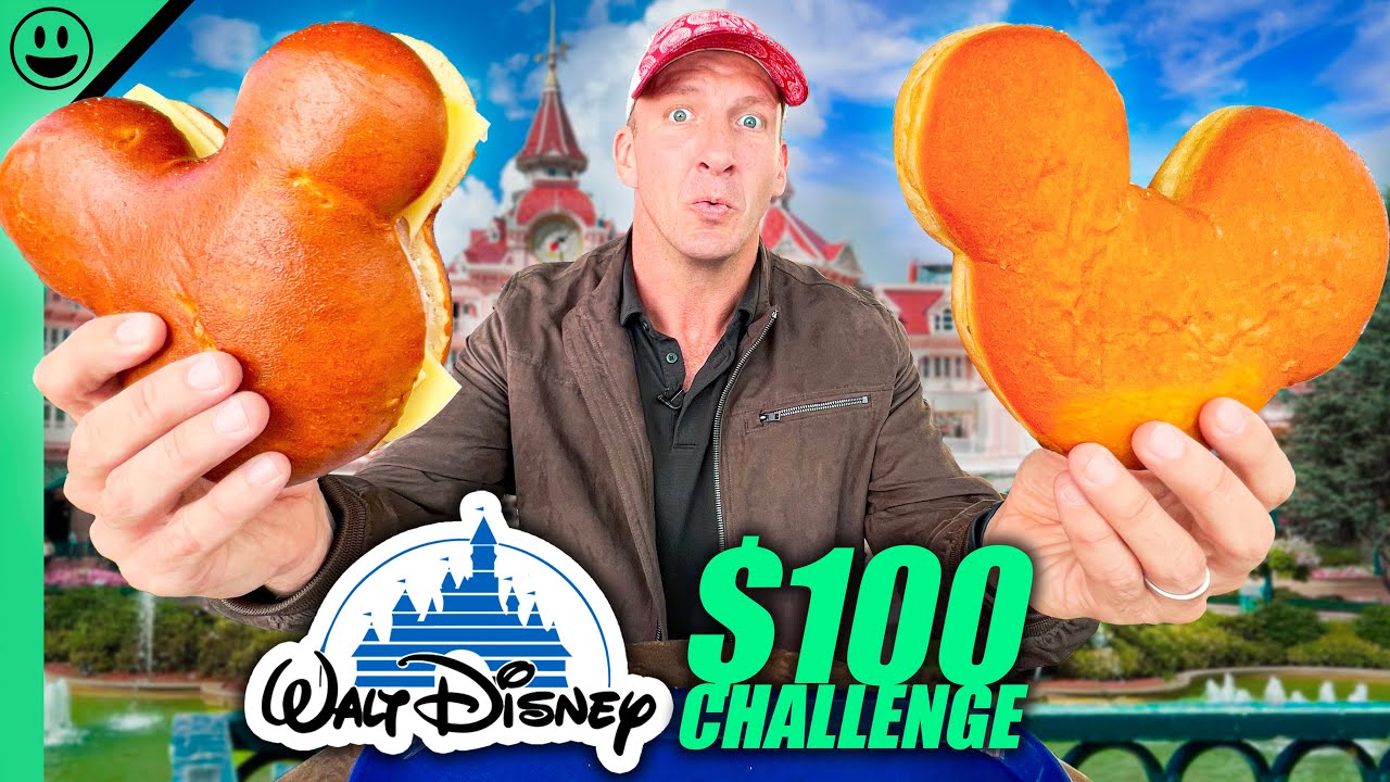 100 Disney Food Challenge In PARIS Most Expensive Food In Europe 100 Disney Food Challenge In PARIS Most Expensive Food In Europe