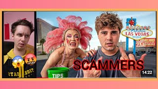 I RLY HATE SCAMMERS!! Reacting To "I Exposed Scammers in Vegas! *attacked*" Matt Batista! Profile