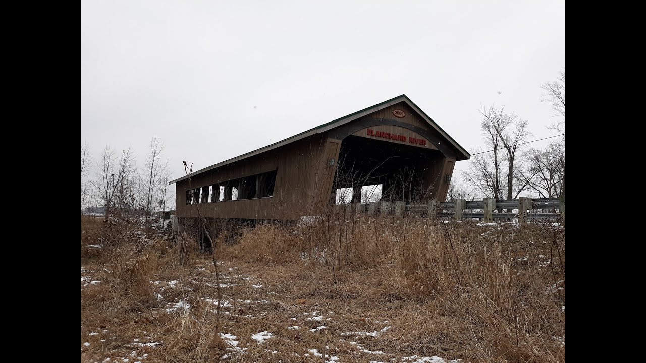 Blanchard River Covered Bridge (Hancock County, Ohio) YouTube